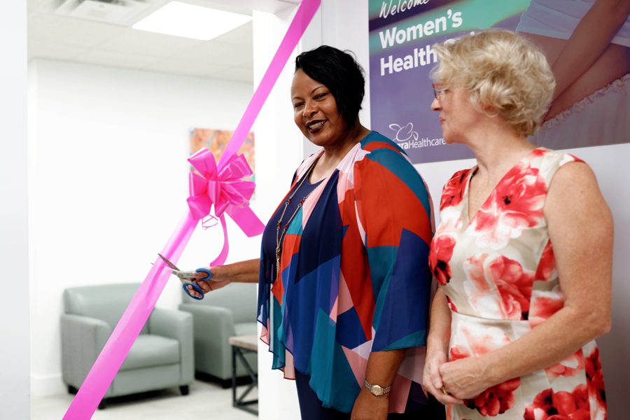 Honourable Minister Turner Cuts Ribbon on Women’s Health Suite