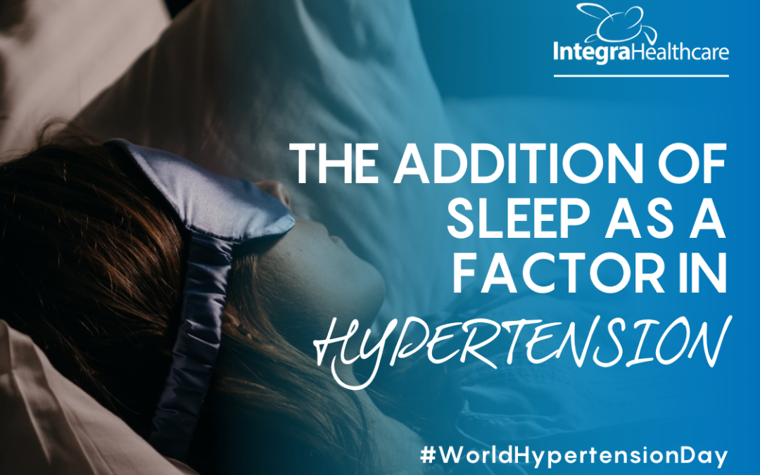 The Addition of Sleep as a factor in Hypertension: Part 3 of our World Hypertension Day Blog Series